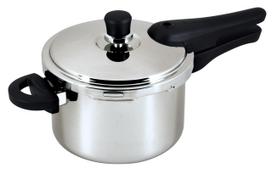 Pearl Metal NEW Pressure cooker for everyday use with glass lid and perforated plate 3.0L HC-379 sidabras