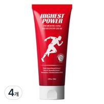 Heist Power Premium Relaxing and Recovery Cream 200ml, 4 packs red