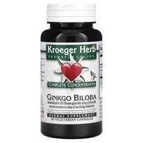 Kroeger Herb Co, Complete Concentrates, Ginkgo Biloba, 90 Veggie Capsules