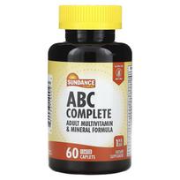 Sundance Vitamins, BC Complete, Adult Multivitamin and Mineral Formula, 60 Coated Tablets