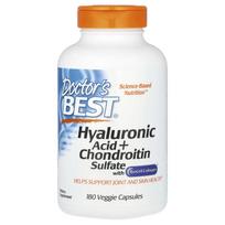 Doctor'S Best, Hyaluronic Acid + Chondroitin Sulfate, 180 Veggie Caps