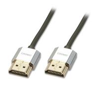 LINDY CROMO LINE HDMI 4K Kabelis 0.5m 2.0 A tipo Itin plonas (Modelio numeris 41670)