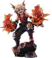 My Hero Academia Katsuki Bakugo Scale Figure 18 S-Fire black