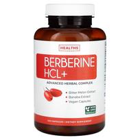 Healths Harmony, Berberine HCl+, 120 kapsulių