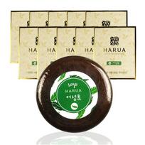 Harua Houttuynia cordata rankų darbo muilas dovana valomasis muilas žolelių kvapo, 100g, 10 vienetų white