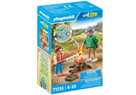 PLAYMOBIL MY LIFE Zefyrų kepimas ant laužo 71513