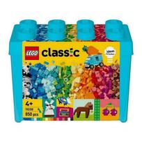 Lego Classic Ryški kūrybiška kaladėlių dėžė yellow
