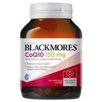 BLACKMORES CoQ10 150mg 125 kapsulės Išskirtinis dydis
