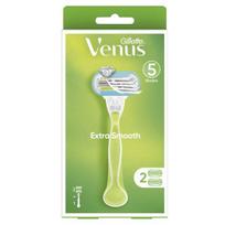 Gillette Venus Extras Mousse Women's Shaver + Razor Day 2, 1 set, 1 korean cosmetics yellow