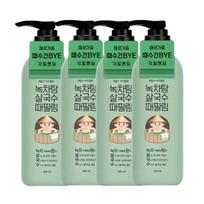 Laquever Dmili Body Peeling Green Tea Soup Salguksu Body Scrub Other Scent, 4 Pieces, 300ml green