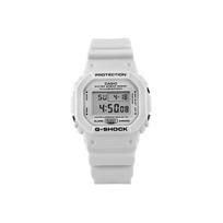 CASIO Vyriškas G-SQUAD serijos pilkas laikrodis DW-5600MW-7 DW-5600MW-7 White Strap white