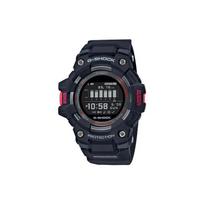 Casio G-Squad G-Shock Bluetooth Daugiafunkcis LED apšvietimas Žingsniamatis Fitnesas Kvarcinis Dervos dirželis Vyriški laikrodžiai Juodas GBD-100-1 Black Dial black