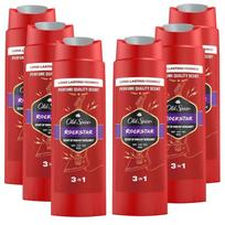 Old Spice German Men's Tomorrowland Edition Rockstar Bergamot Scent 3-in-1 All-in-One Shower Gel 250ml x 6 bottles black