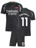 Martinelli Arsenal Football Jersey #11 World Cup Football Soccer Shirt 26 gray