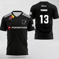 FURIA Juodoji Pantera Esports Gerbėjo Marškinėliai 3D Spausdinti Kvėpuojantys Greitai Džiūstantys Laisvo Kirpimo Marškinėliai Vyrams Paaugliams XXL 120-140 cm black