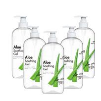 Vyras su gėlėmis Alavijo raminamasis gelis 1000 ml didelės talpos, 5 vnt. white