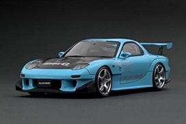 Ignition Model Mazda RX-7 FD3S Amemiya 1/18 gray