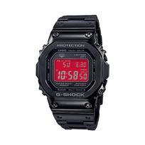 CASIO Custom Collection GMW B5000GD 1A Saulės energija varomas Metalinis dirželis Laikrodis Unisex Raudonas Laikrodžio Ciferblatas GMW-B5000GD-1A(Watch4--) black