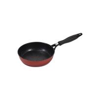 Pearl Metal Frying Pan 20cm Compatible with Wear Resistance Test Passed 3 Million Light Marble Ultimate Light Tool IH, Times, Lightweight, Processing, raudona
