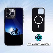 MTB Mountain Bicycle Phone Case For iPhone 16,15,14,13,12,Pro,Max For Magsafe Magnetic Wireless Charging iPhone11PROMAX