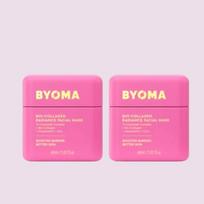 BYOMA kolageno spindesio veido kaukė 60 ml x 2 pink