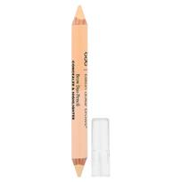 Billion Dollar Beauty, Accent Dollar Brow, Brow Duo Pencil, Concealer and Highlighter, 0.17 oz (5 g) beige