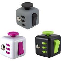 Mini fidget cube 3p rinkinys, populiarūs Korėjos galvosūkiai gray