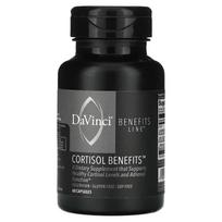 DaVinci Laboratories of Vermont, nes Line, Cortisol Benefits, 60 Capsules