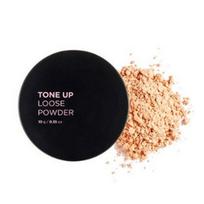 The Face Shop Tone Up Loose Powder 10g, V201 Apricot Beige, 1 piece beige