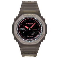 Casio G-Shock Analoginis Skaitmeninis Dervos Dirželis Juodas Ciferblatas Kvarcinis GA-2100K-5A 200M Vyriškas Laikrodis juoda