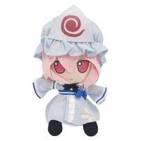 20cm Touhou Project Hakurei Reimu Kirisame Cirno Fumo Flandre Scarlet Anime Aksesuarai Pliušiniai Žaislai Touhou Vaikų Gimtadienio Dovanos 20cm