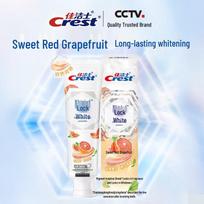 Crest Whitening Toothpaste, Sweet Ruby Red Grapefruit white