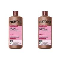 FRANCK PROVOST Šampūnas 500ml 2 vnt. Šviesinantis šampūnas dažytiems, sruogomis šviesintiems ar balintiems plaukams Pro pink