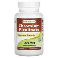 Chromium Picolinate, 200Mcg, 240 Tablets