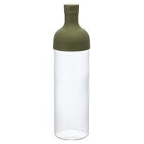 HARIO filtruojantis butelis 750ml alyvuogių žalias FIB-75-OG white
