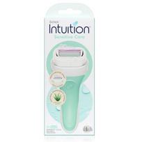 Chic Intuition Natural Aloe Female Hair Removal Machine Green Handle + Razor Blades 2pcs, 1pc, 1pc ,Korean razor blade white