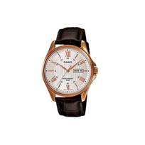 CASIO G Shock MTP 1384L 7A MTP-1384L-7A Coffee Strap white