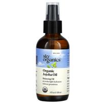 Sky Organics, Organic Jojoba Oil, 4 fl oz (118 ml) black