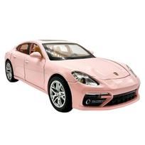 Porsche Panamera 1:24 Scale Diecast Model Car, Pink beige