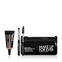 Aqua Resist Brow Sculptor Kit 25 Medium Ash black