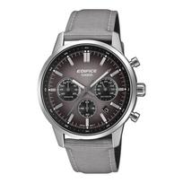 Casio Edifice Men's Stainless Steel 100M Water Resistant Analog Quartz Watch EFR-575C-8A pilka spalva