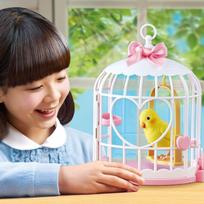 [mimi pasaulis] Mimiworld Mimikuojantis papūga Interaktyvus žaislas black