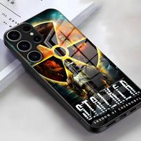 S-Stalker 2 Phone Case For Samsung S26 S25 Edge Ultra S23 S22 S21 S20 Ultra Plus S24 Fe A54 A53 A25 Glass Cover Samsung S21 Plus gray
