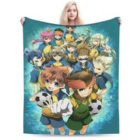 Stilingas Inazuma Eleven: Victory Road pledas Super minkštas flanelas Patogūs metami pledai Skalbiamas mašinoje 100cmx150cm