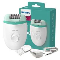 Philips 2000 Satinelle Essential epiliatorius Baltas + Žalias, BRE224/00 white