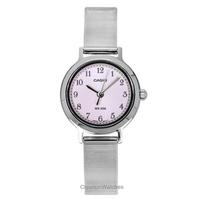 Casio Standard Analog Stainless Steel Pink Dial Quartz LTP-B170D-4BV Women's Watch rožinė