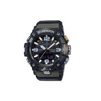 Casio Master Of G-Land serija G-Shock Mudmaster Keturiosios kartos jutiklis Anglies pluoštas Kamufliažas Kvarcinis mechanizmas Guminis dirželis Vyriški laikrodžiai Juodas GG-B100-1A3PR Random Watch Box,Black Green gray