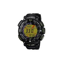 Casio PRO TREK Serija-PRG Serija Lauko Alpinizmo Saulės Jėga Madingas Sportinis Vandeniui Atsparus Vyriškas Laikrodis Japoniškas ir Korėjietiškas Laikrodis Kvarcinis PRG-240-1B geltona