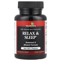 Futurebiotics, Relax & Sleep®, with l-theanine, 60 veggie tablets