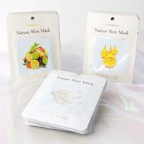 (30 sheets) Nature Skin Radiance Mask Pack (Pearl, Collagen, Vita) white